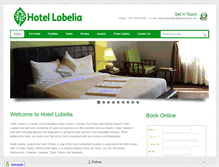 Tablet Screenshot of hotellobeliaaddis.com
